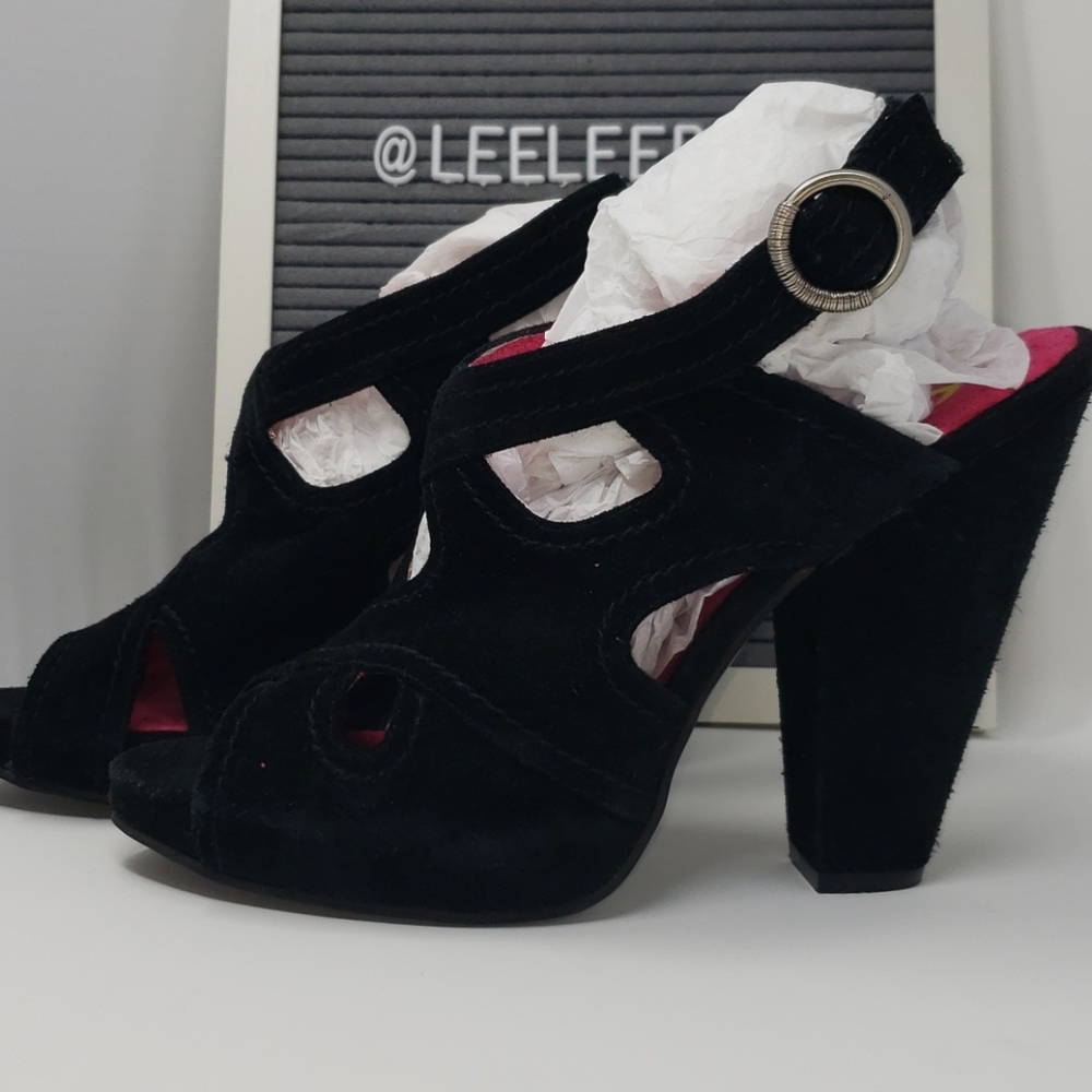 Kensie Girl Leather Heels 10B/40